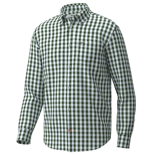 tucker gingham button down