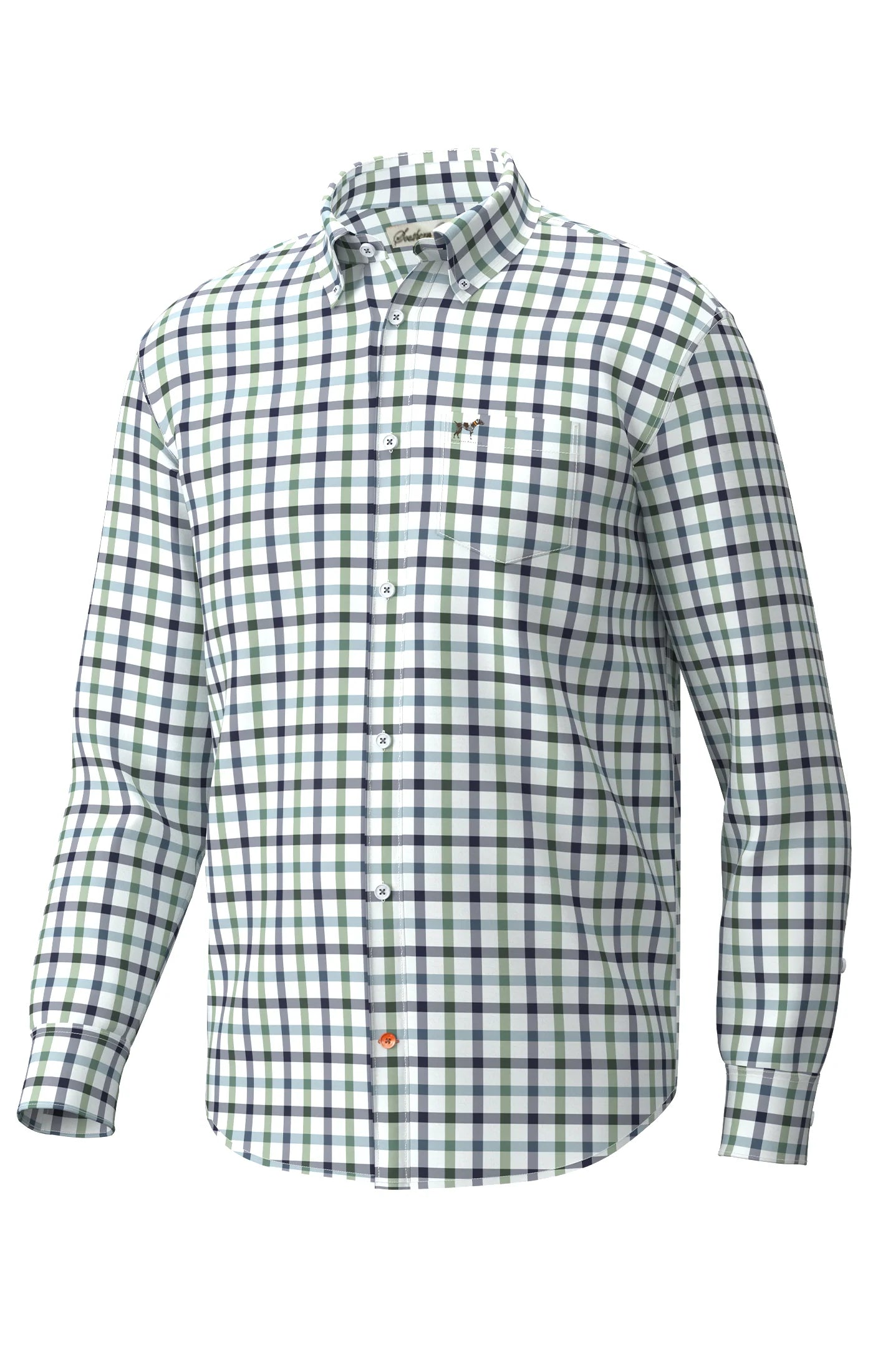 burke tattersall button down