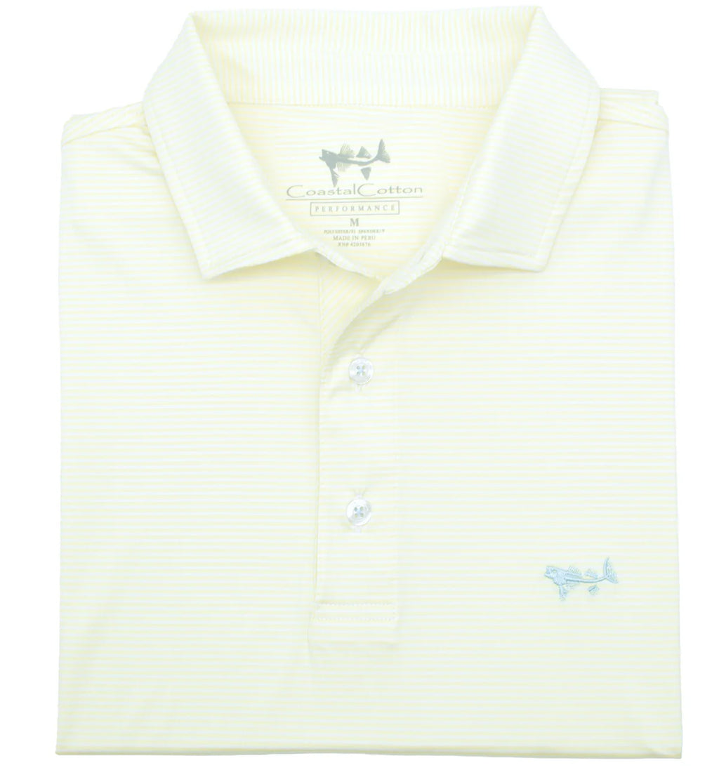 Yellow Stripe Polo