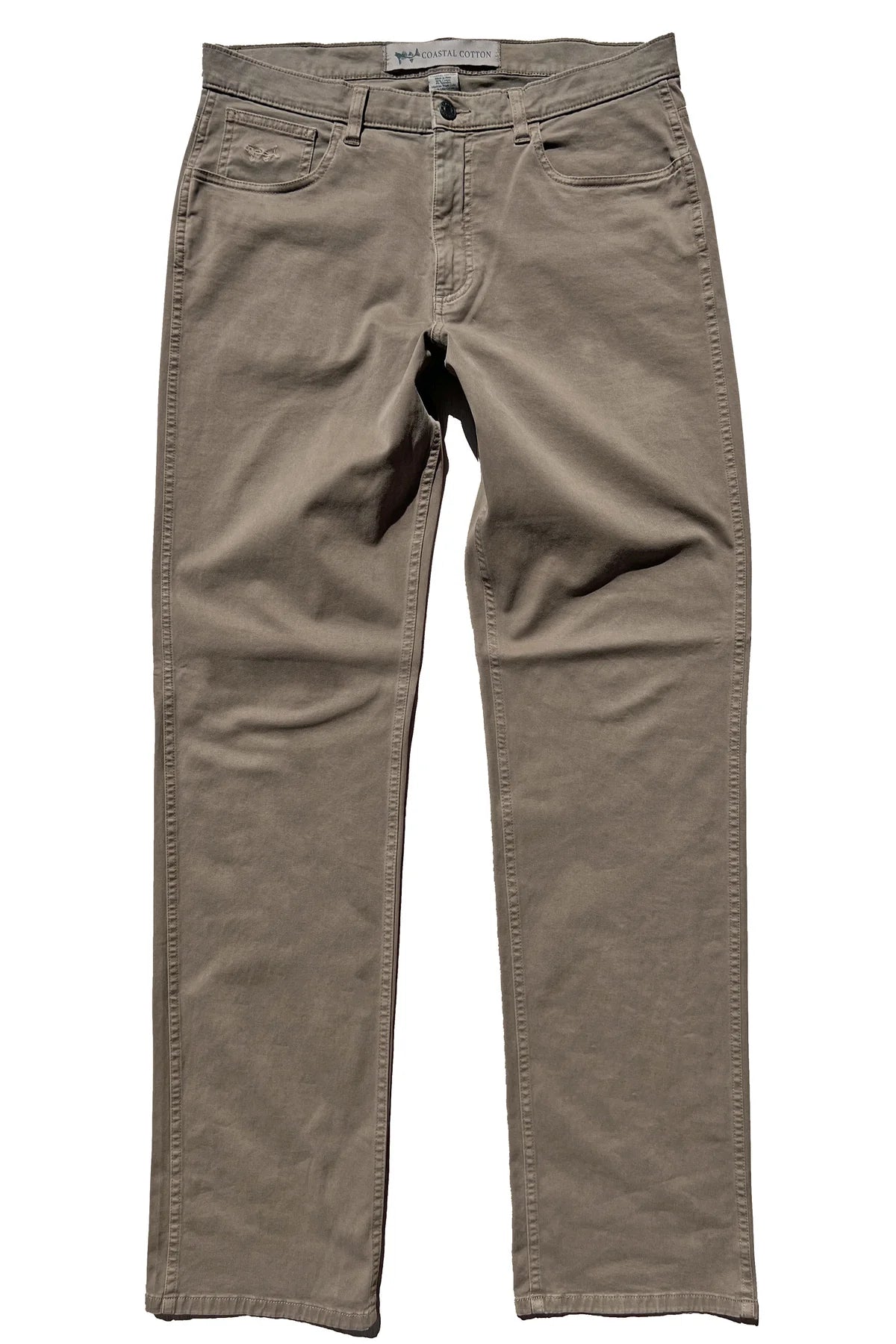 Taupe Twill Pant
