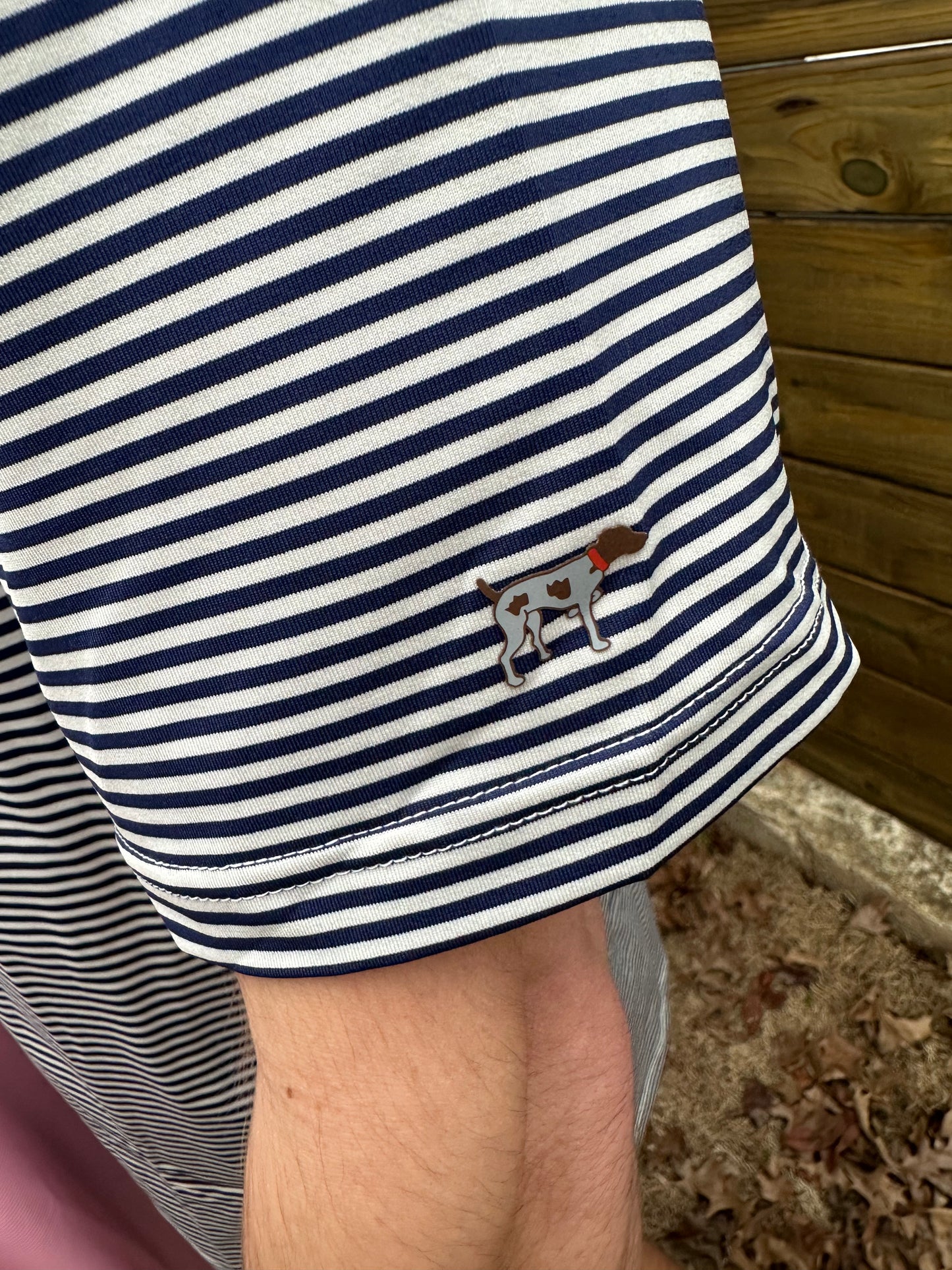 hinton stripe polo