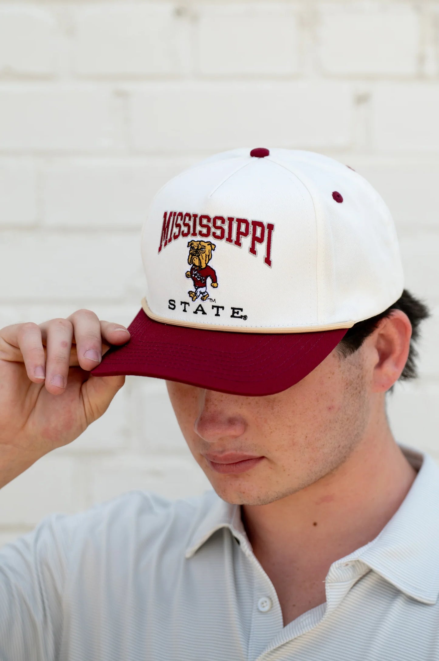 MSU classic two-tone hat
