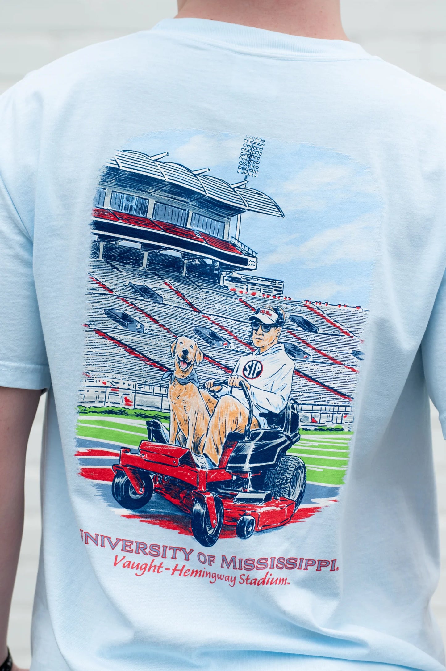 ole miss grounds crew tee