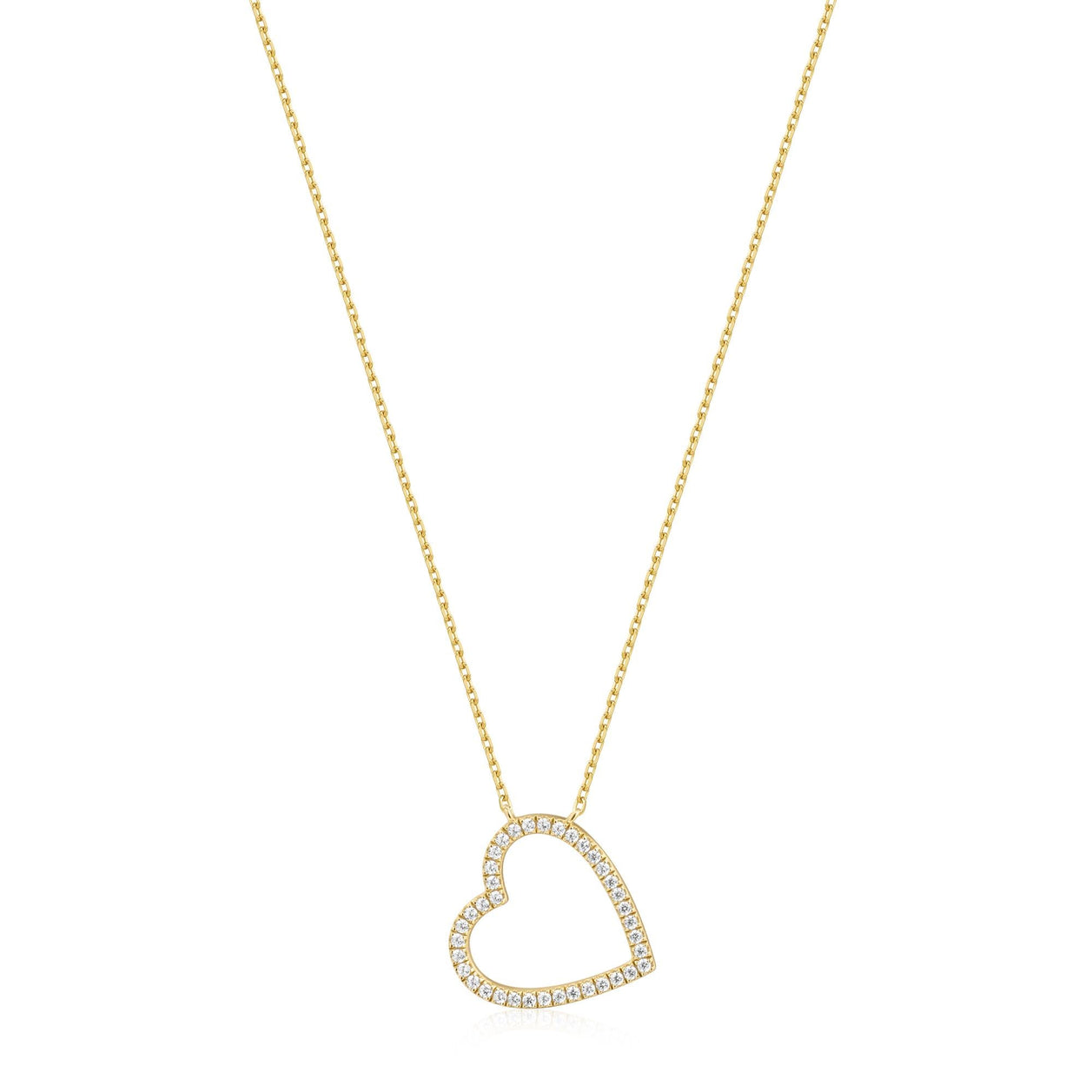 Gold Heart Necklace