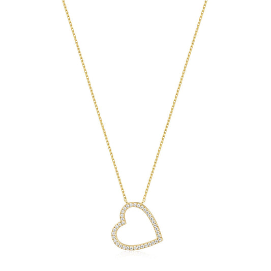 Gold Heart Necklace