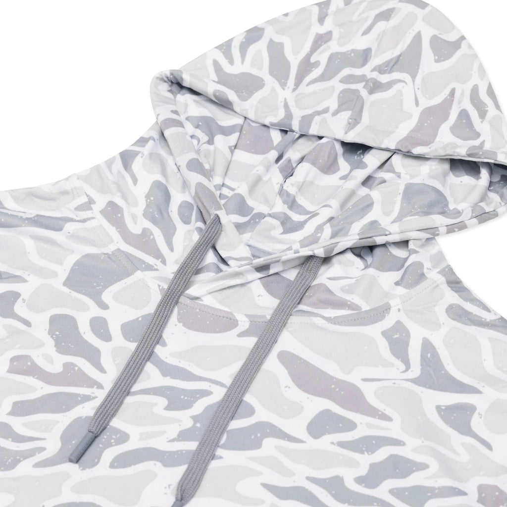 White Camo Performance Hoodie