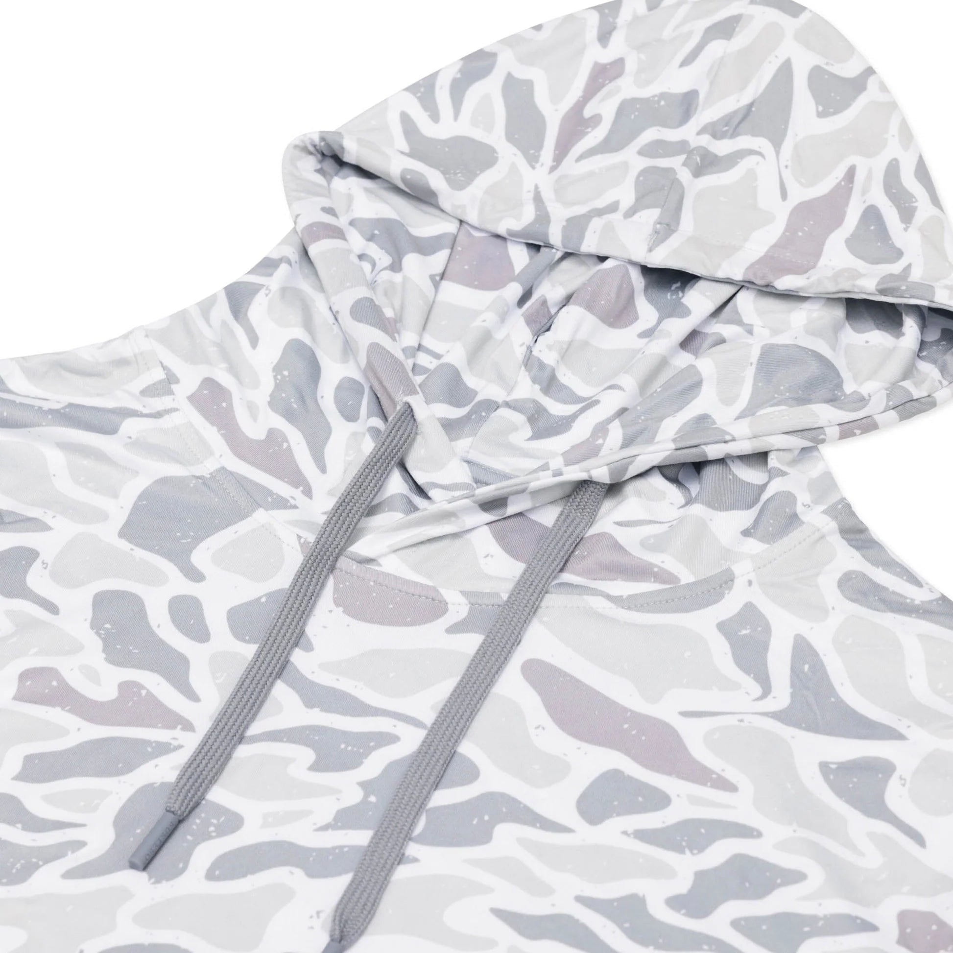 White Camo Performance Hoodie