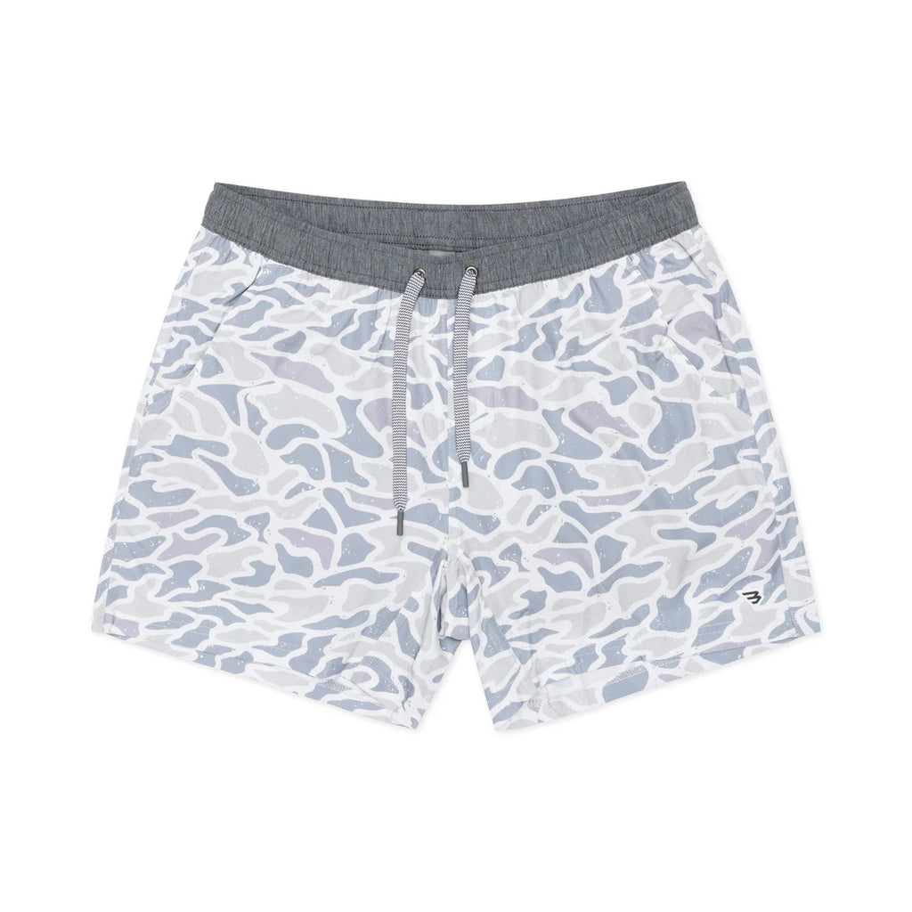 White Camo Athletic Shorts