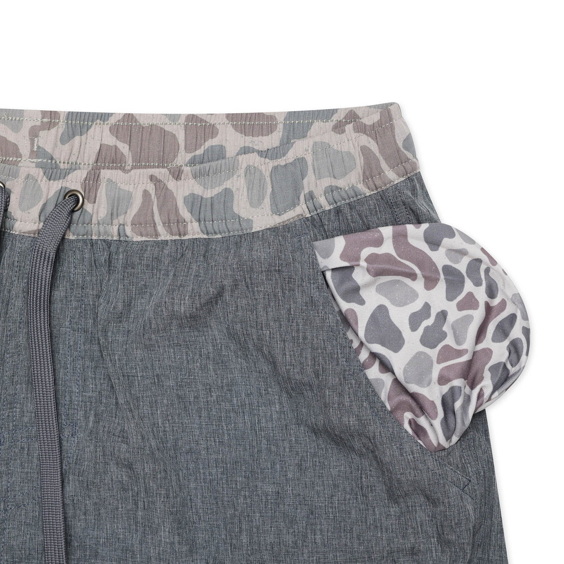 Grizzly Grey Athletic Short