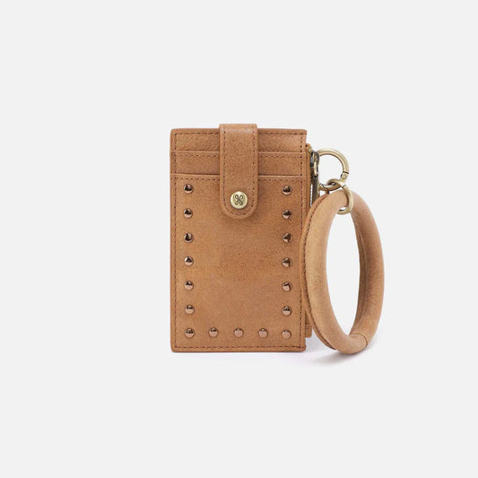 ring wristlet in whiskey