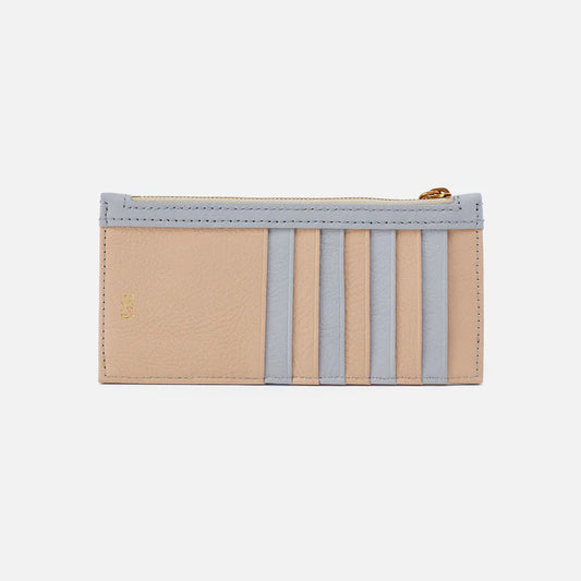carte card holder in blue pearl