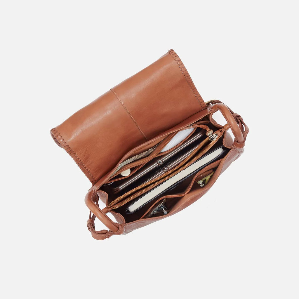 kiva large crossbody in harvest wheat