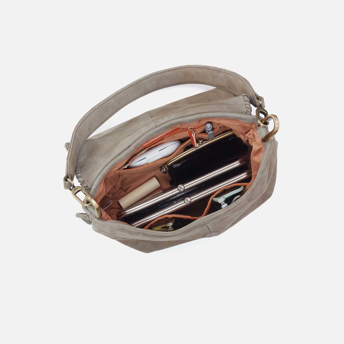 Harley Convertible Shoulder Bag in Golden Granite