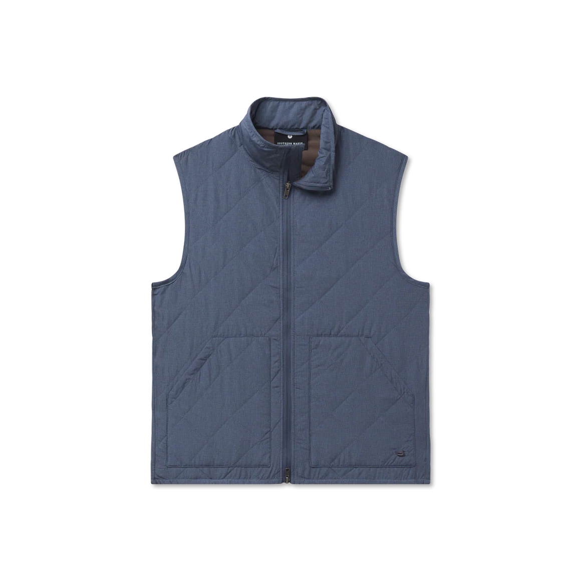 Bryson Quilted Vest - Navy