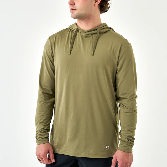 Sea Breeze Green Performance Hoodie