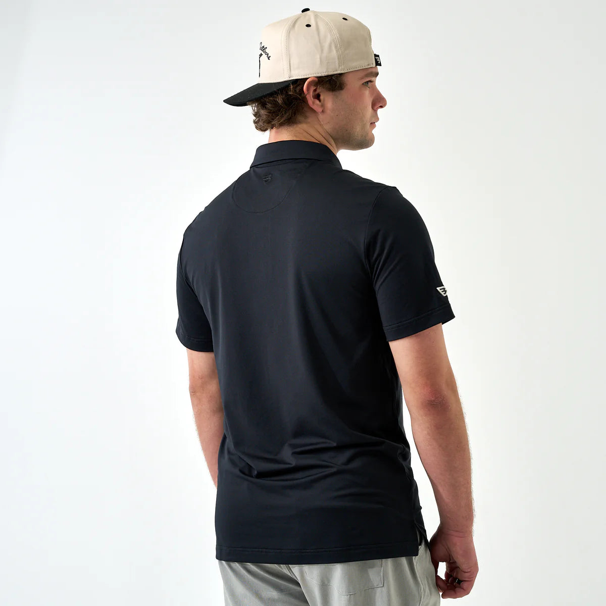 Black Performance Polo