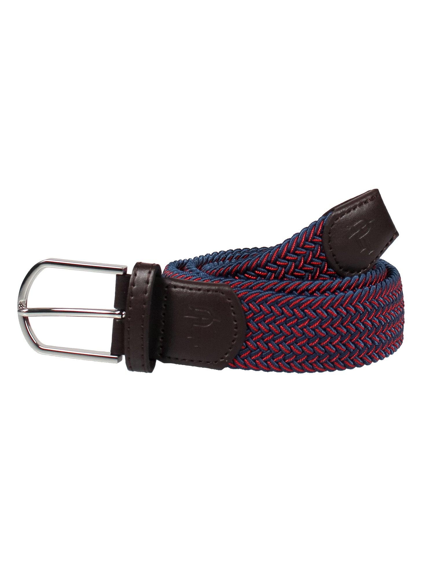 Navy and Red Stretch Belt