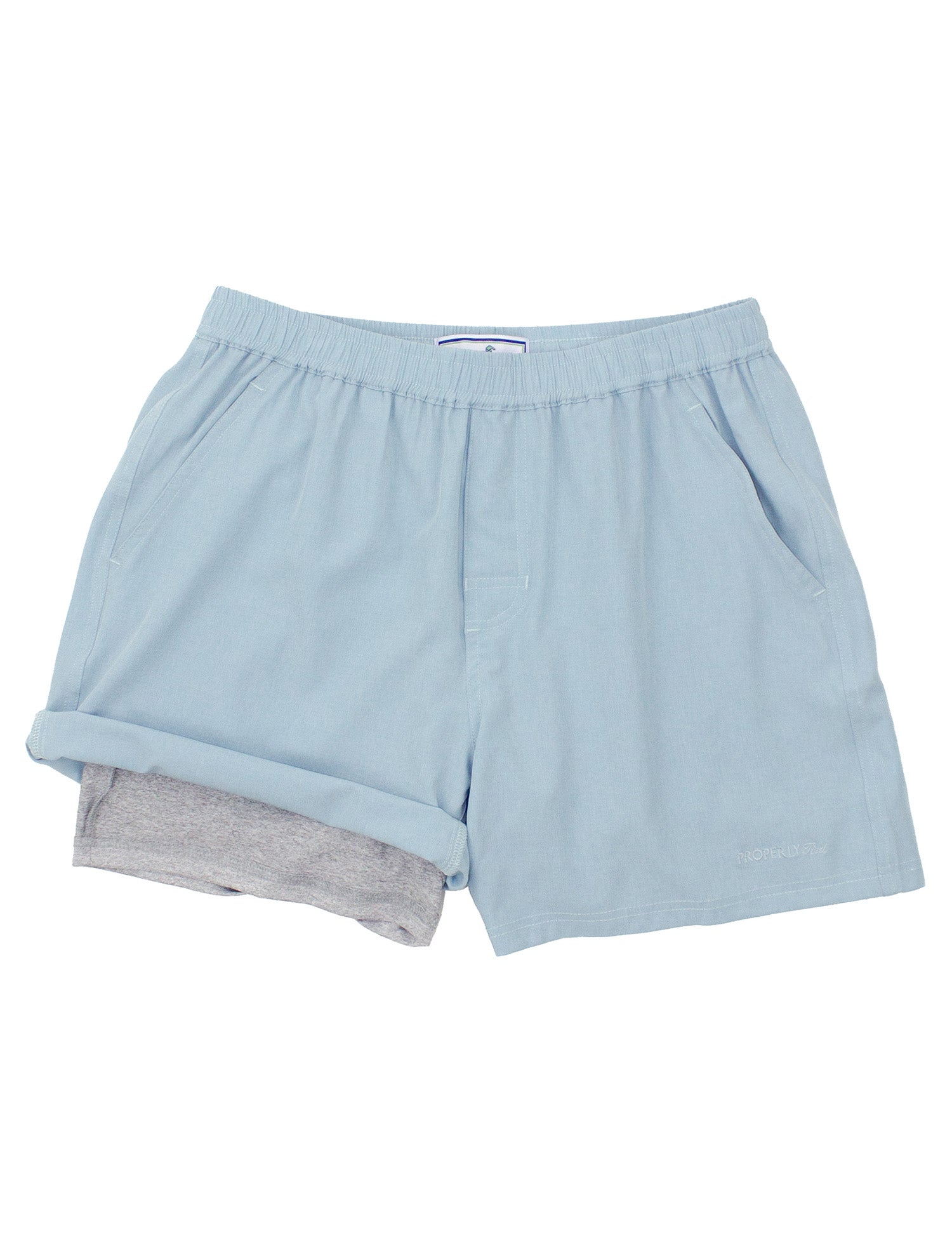 Ace Short in Powder Blue