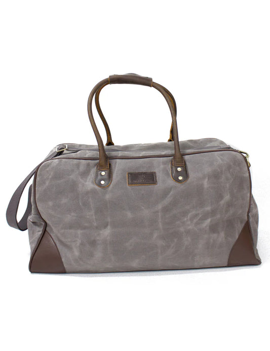 Summit Waxed Duffle - Charcoal