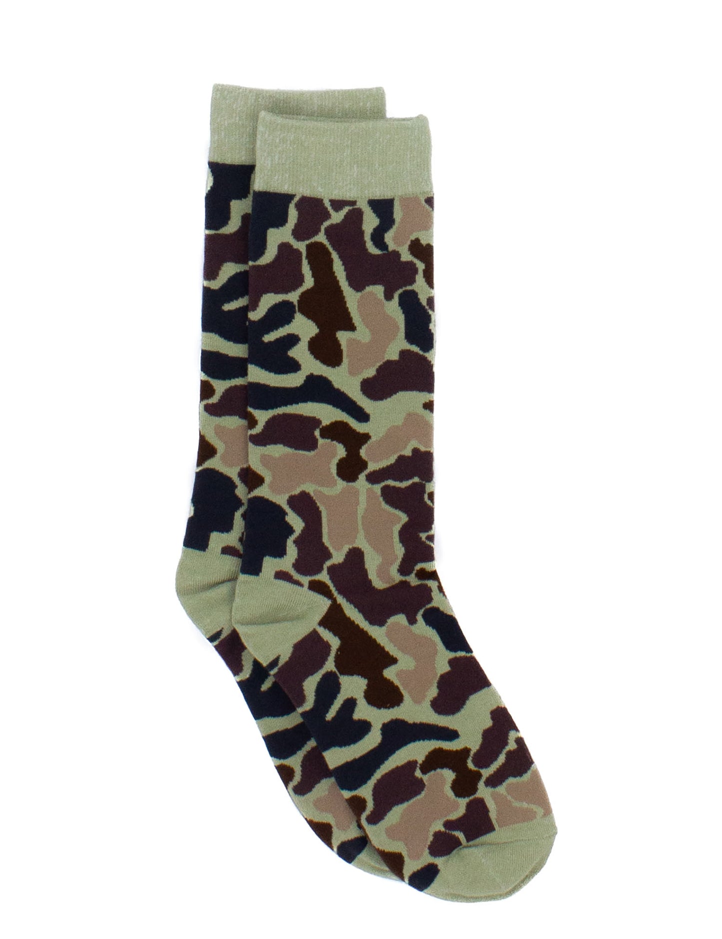 vintage camo socks