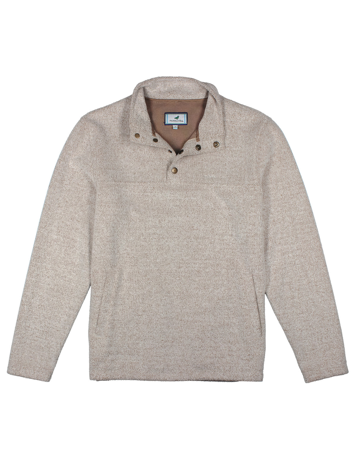 Cream Upland Pullover