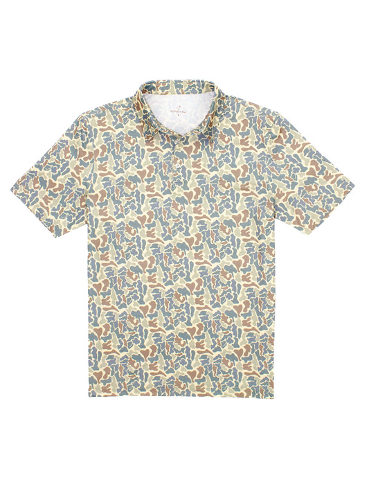 field camo inlet polo