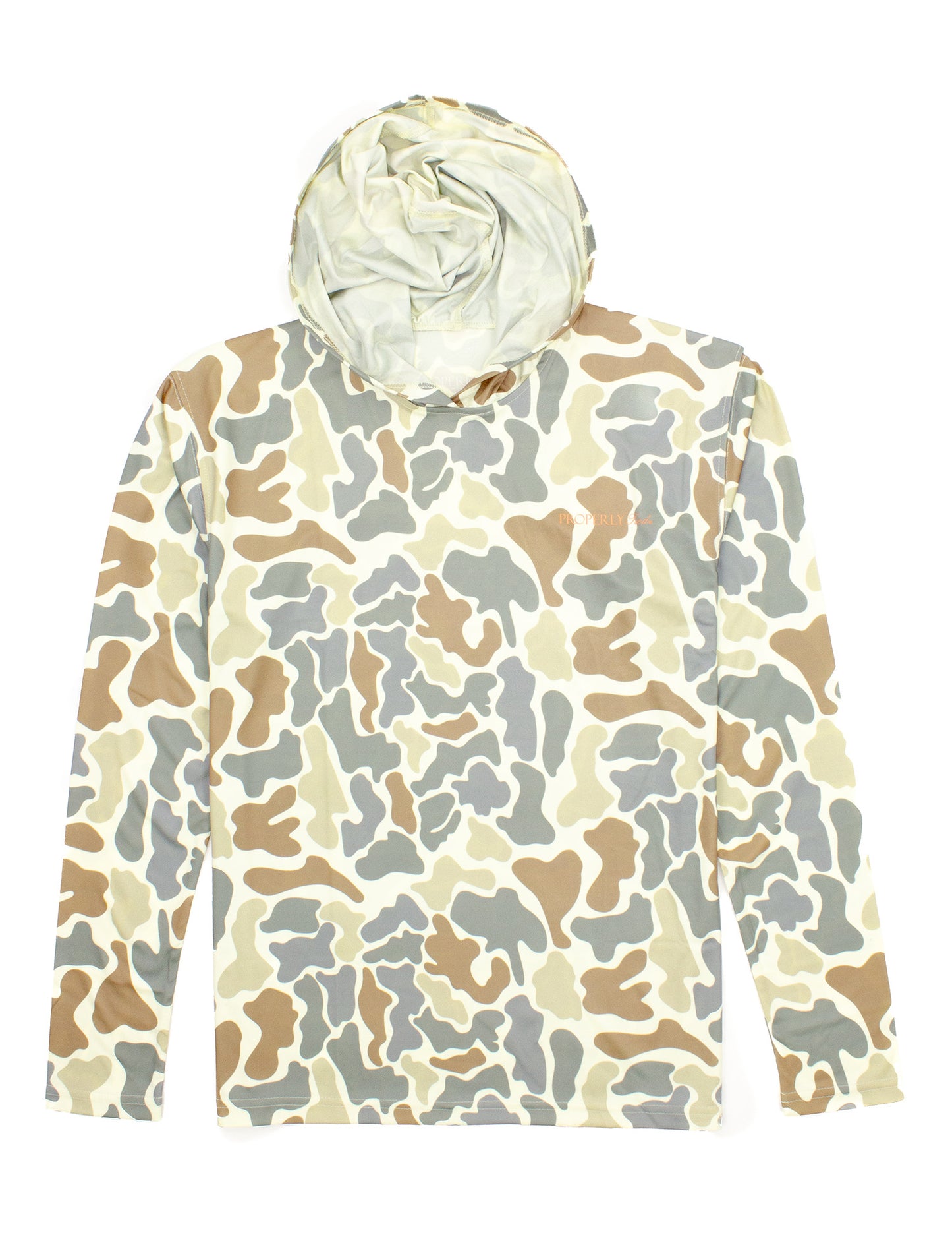 field camo performance hoodie