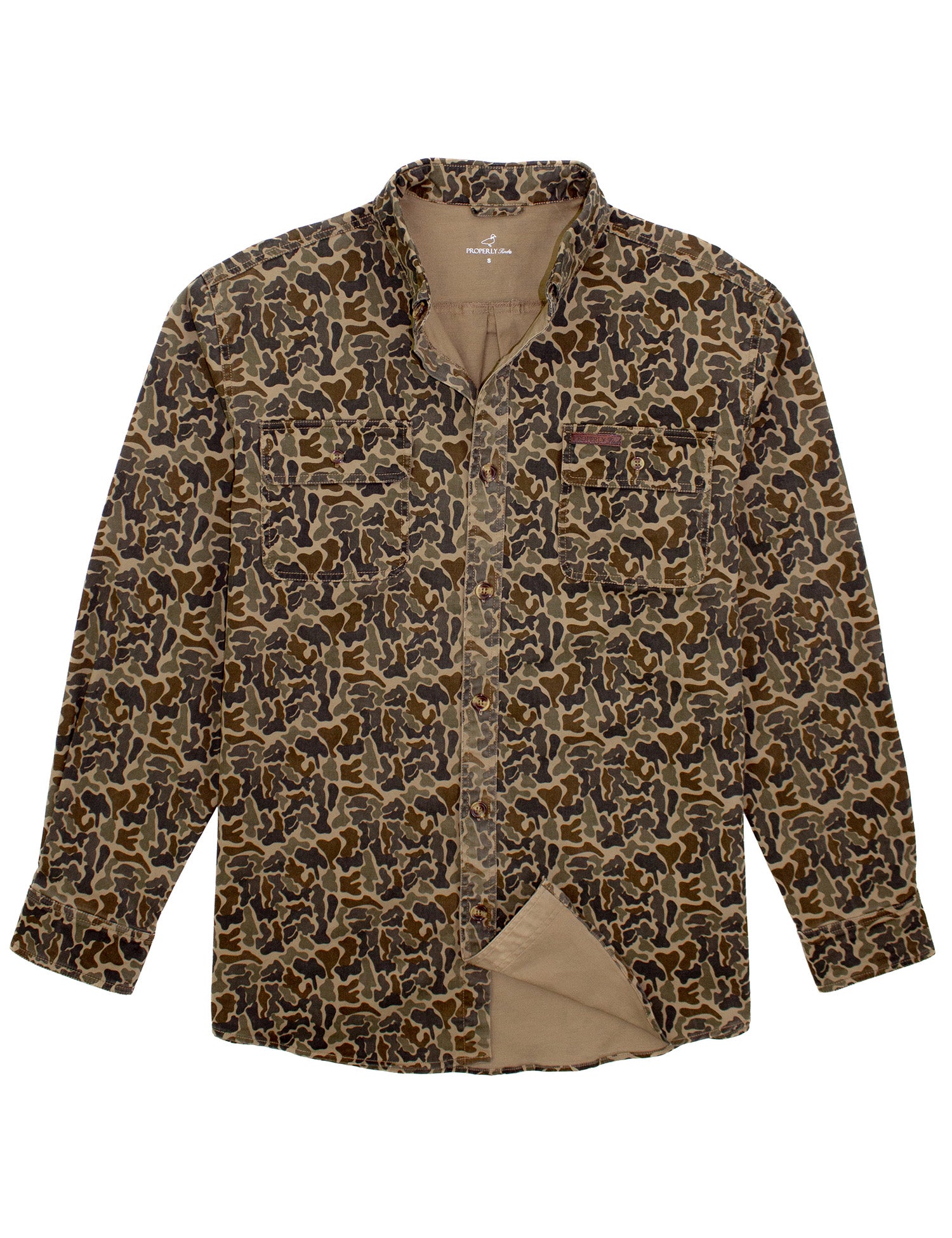 harvest workshirt - vintage camo