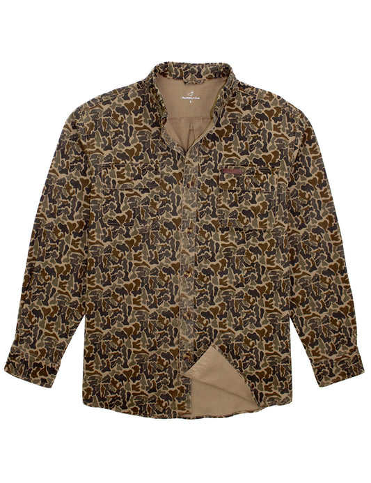 harvest workshirt - vintage camo