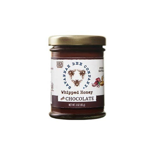 whipped honey with chocolate