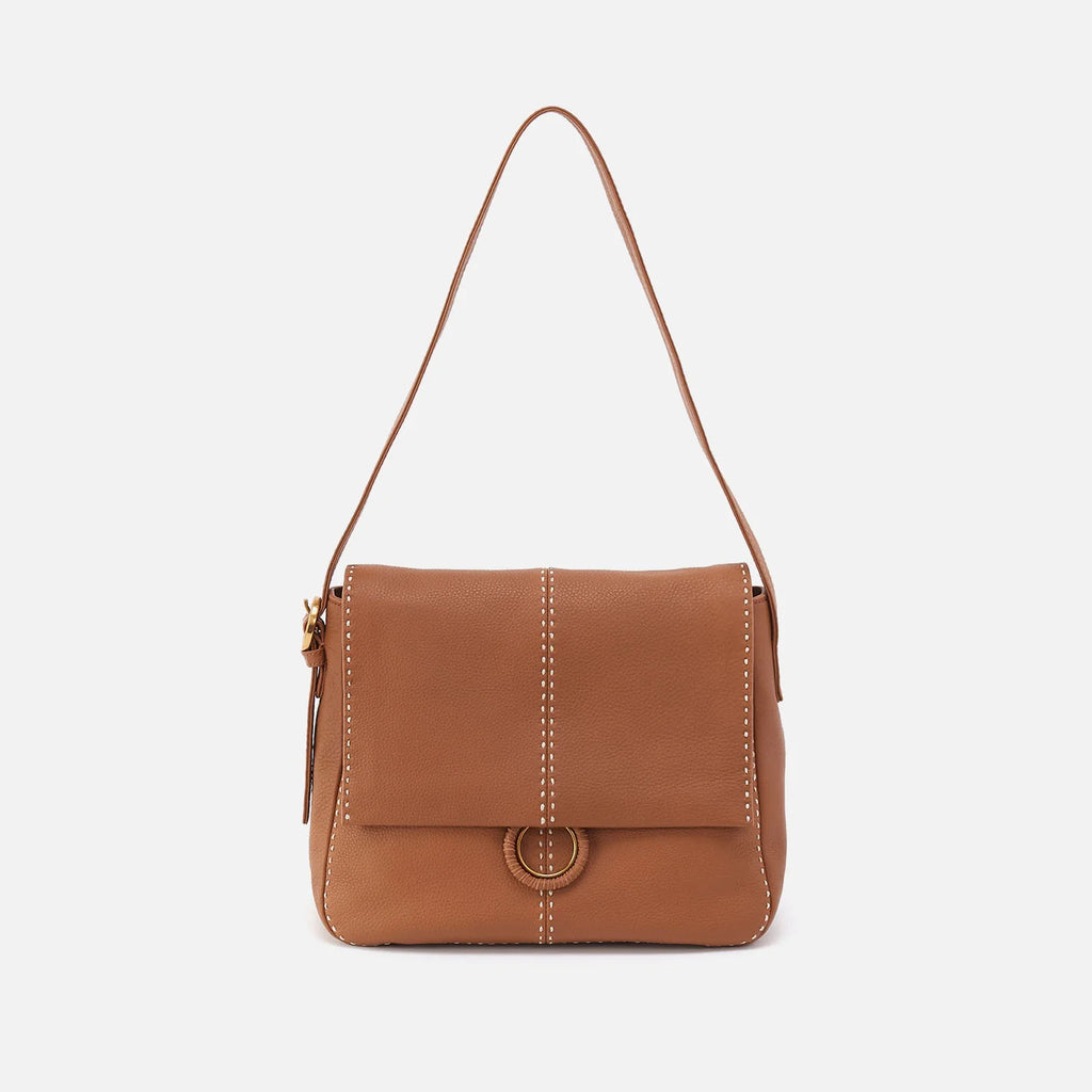 warm honey austin shoulder bag