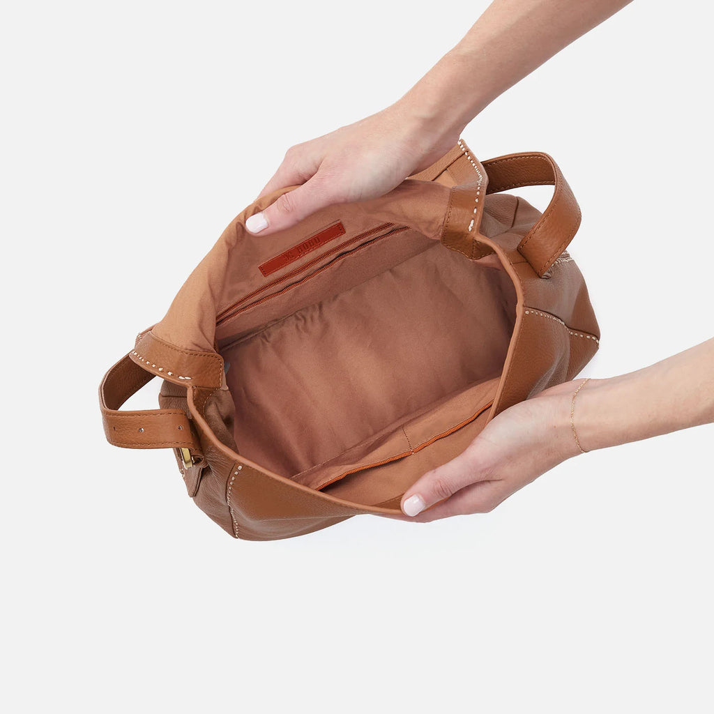 warm honey austin shoulder bag