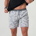 White Camo Athletic Shorts