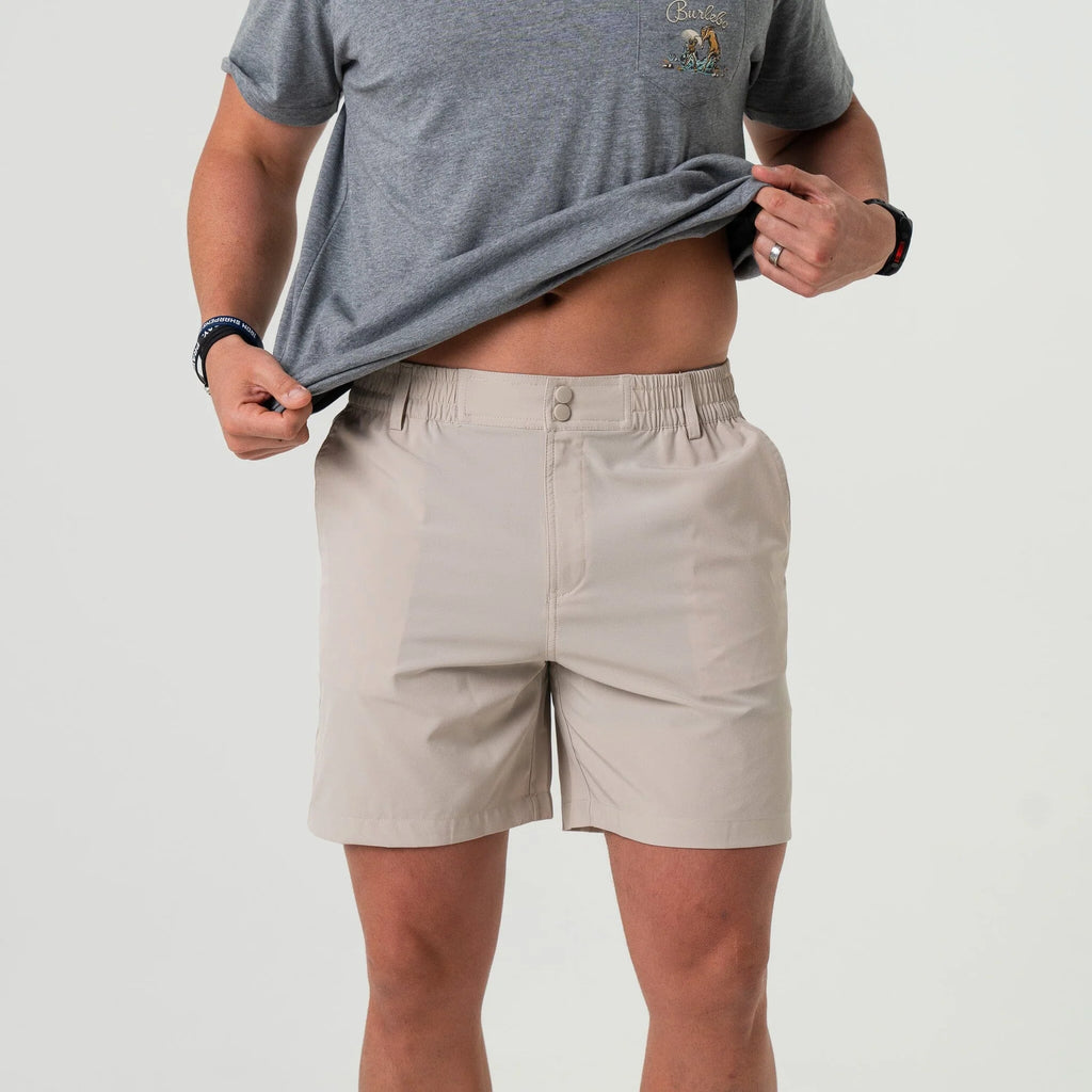 Light Khaki Everyday Short