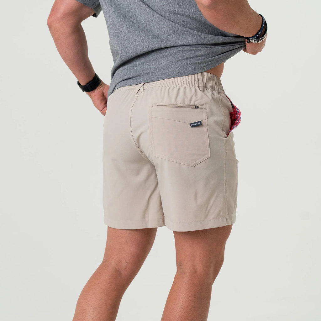 Light Khaki Everyday Short