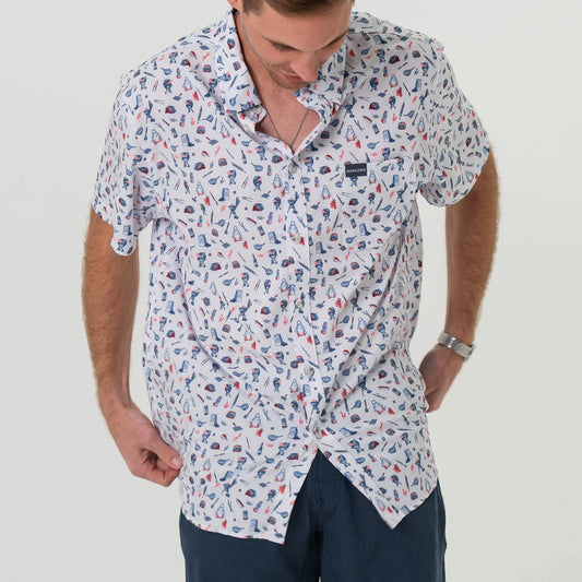 Grillmaster Button Up