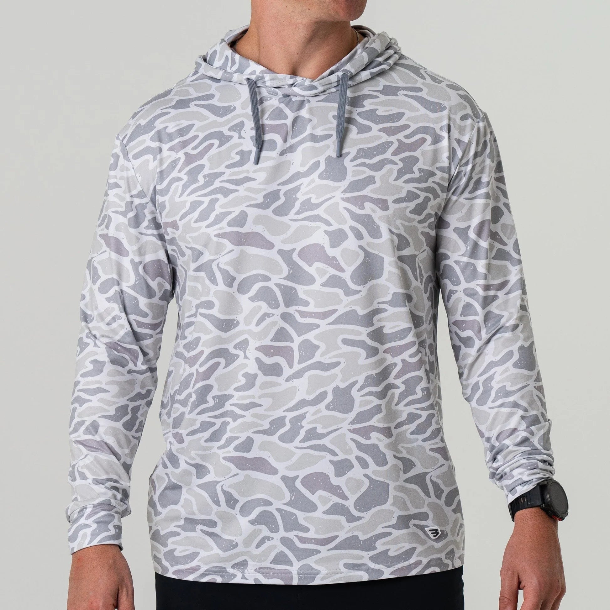 White Camo Performance Hoodie