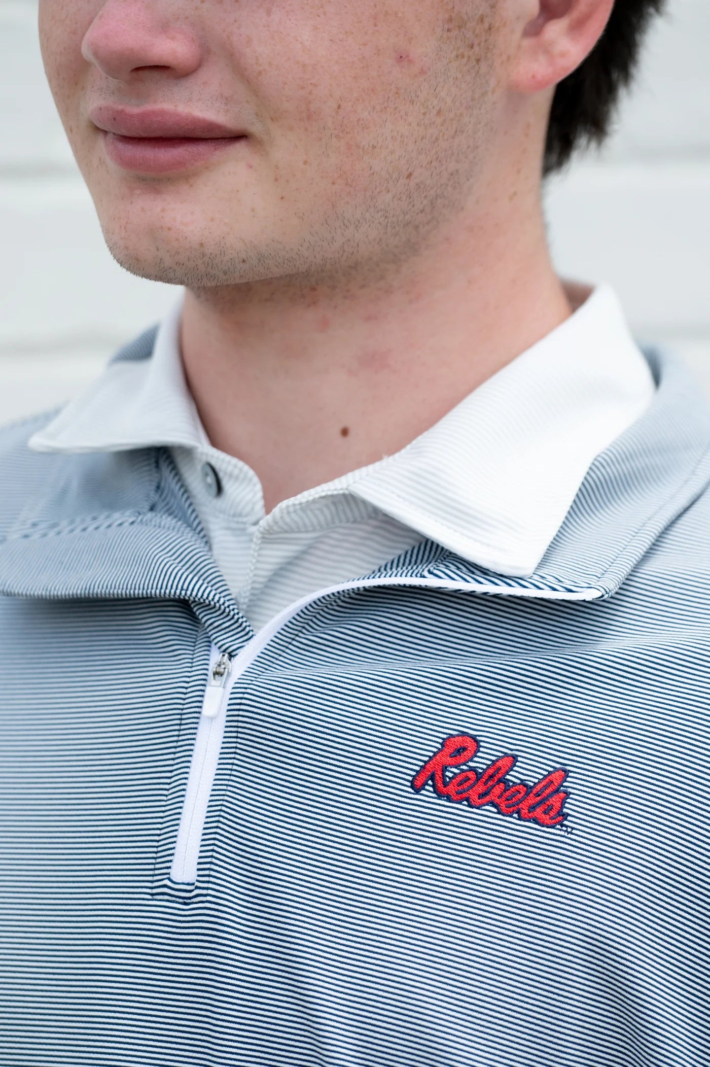 Script Rebels Stripe Pullover