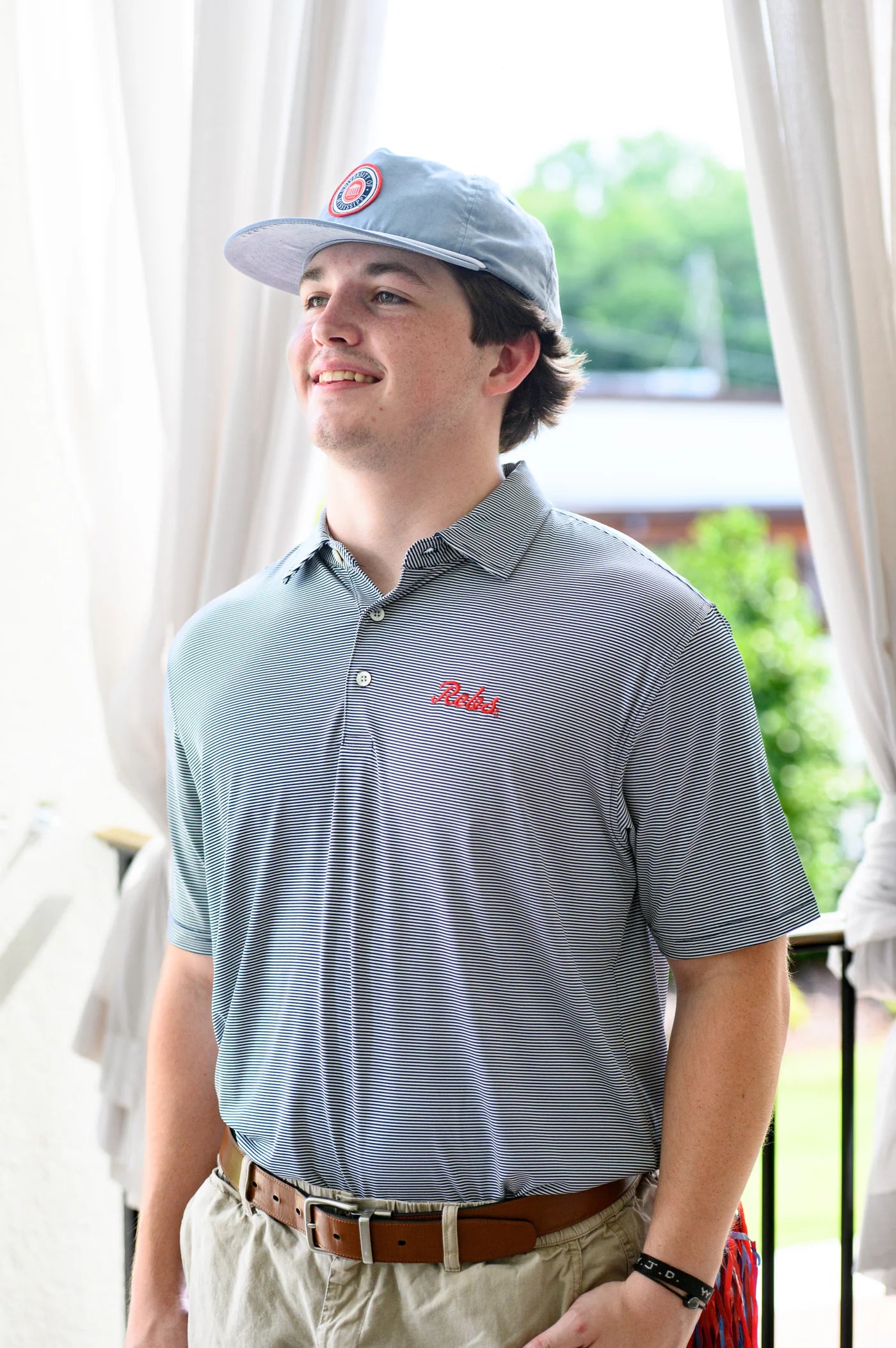 Script Rebs Stripe Polo