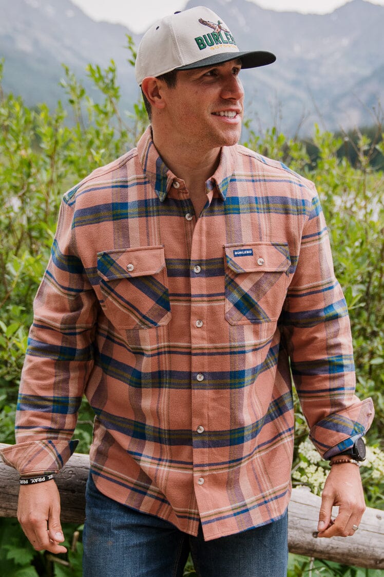 sunset canyon flannel