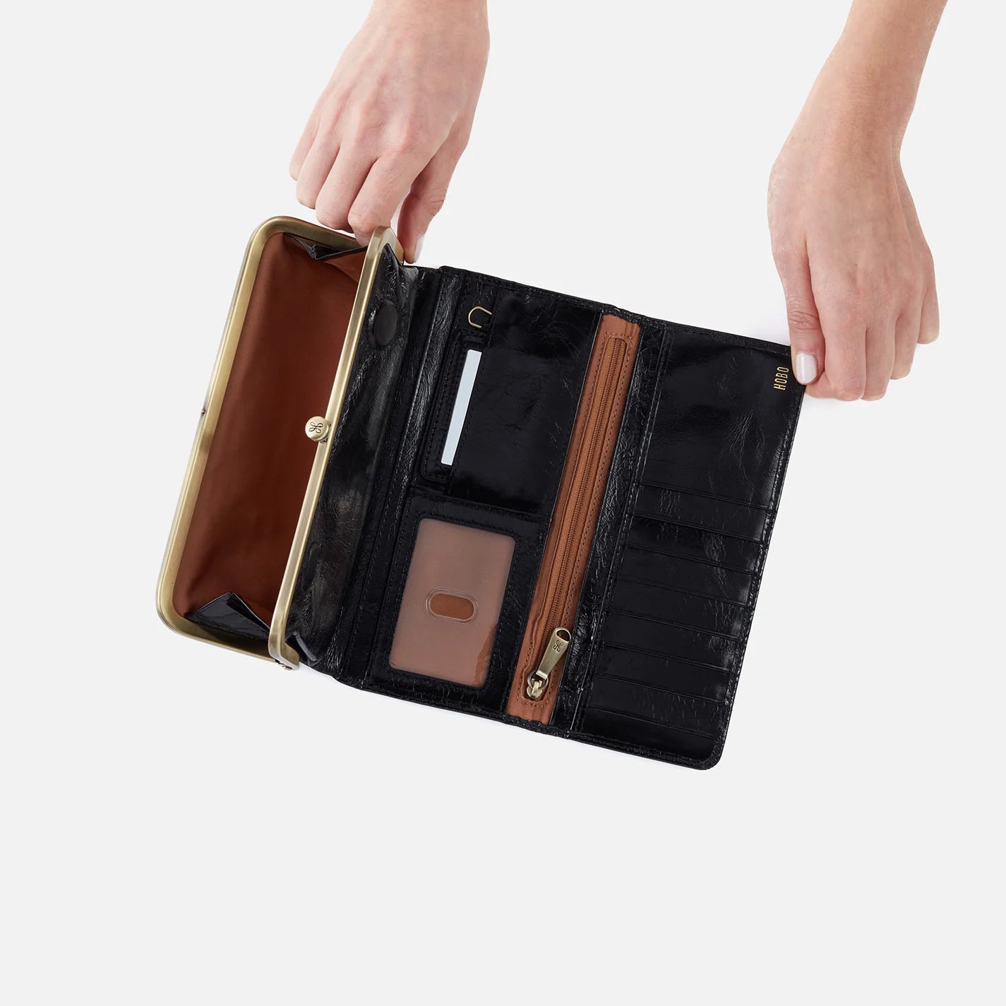 black rachel wallet