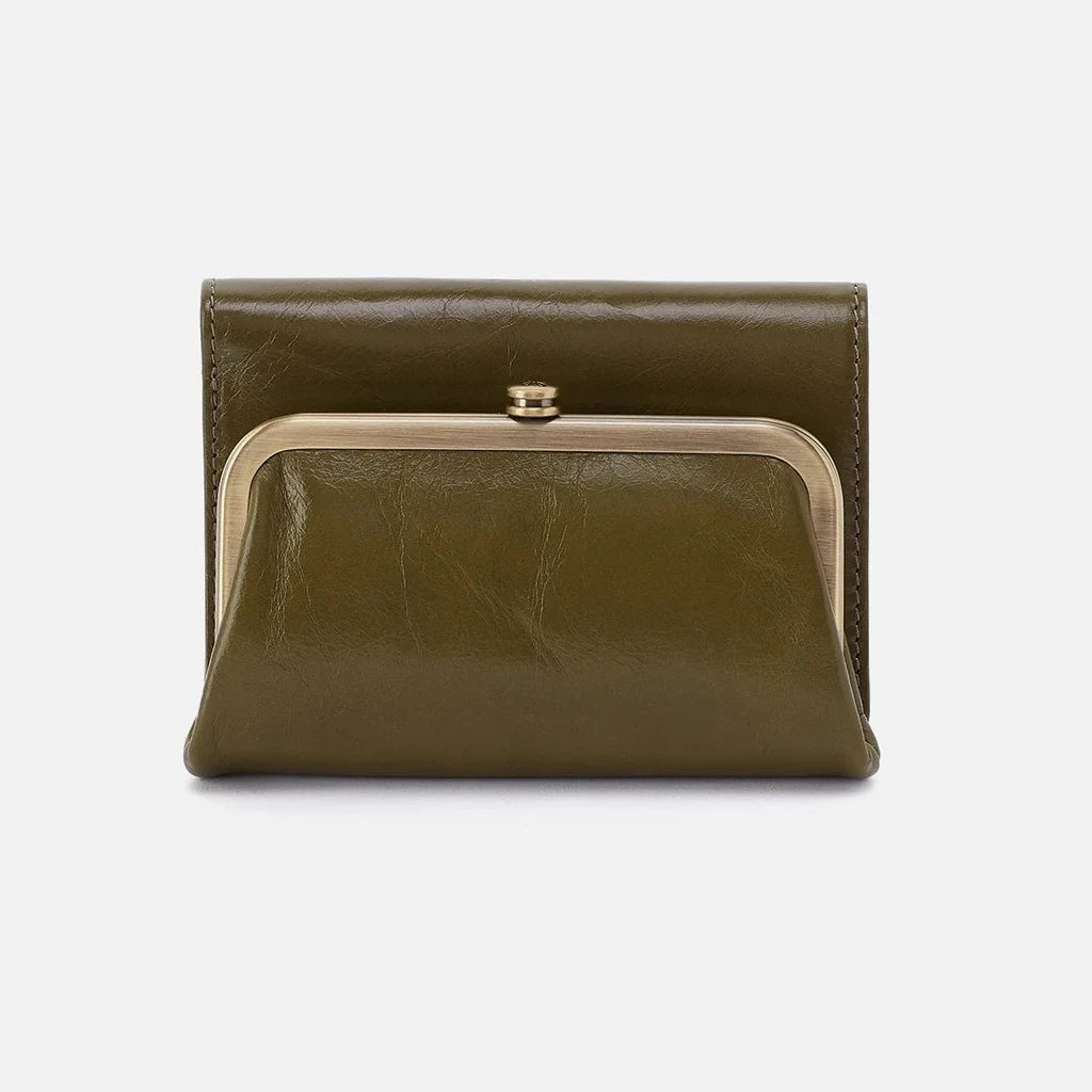 Robin Compact Wallet - Olive Veil