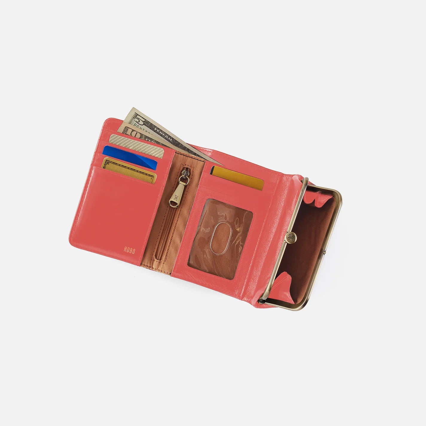 Robin Compact Wallet - Pink Mirage