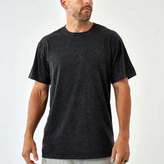Vintage Washed Black Tee