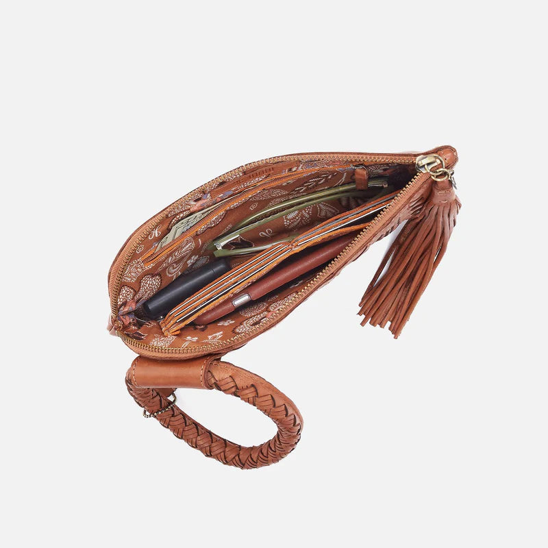 harvest wheat sable wristlet