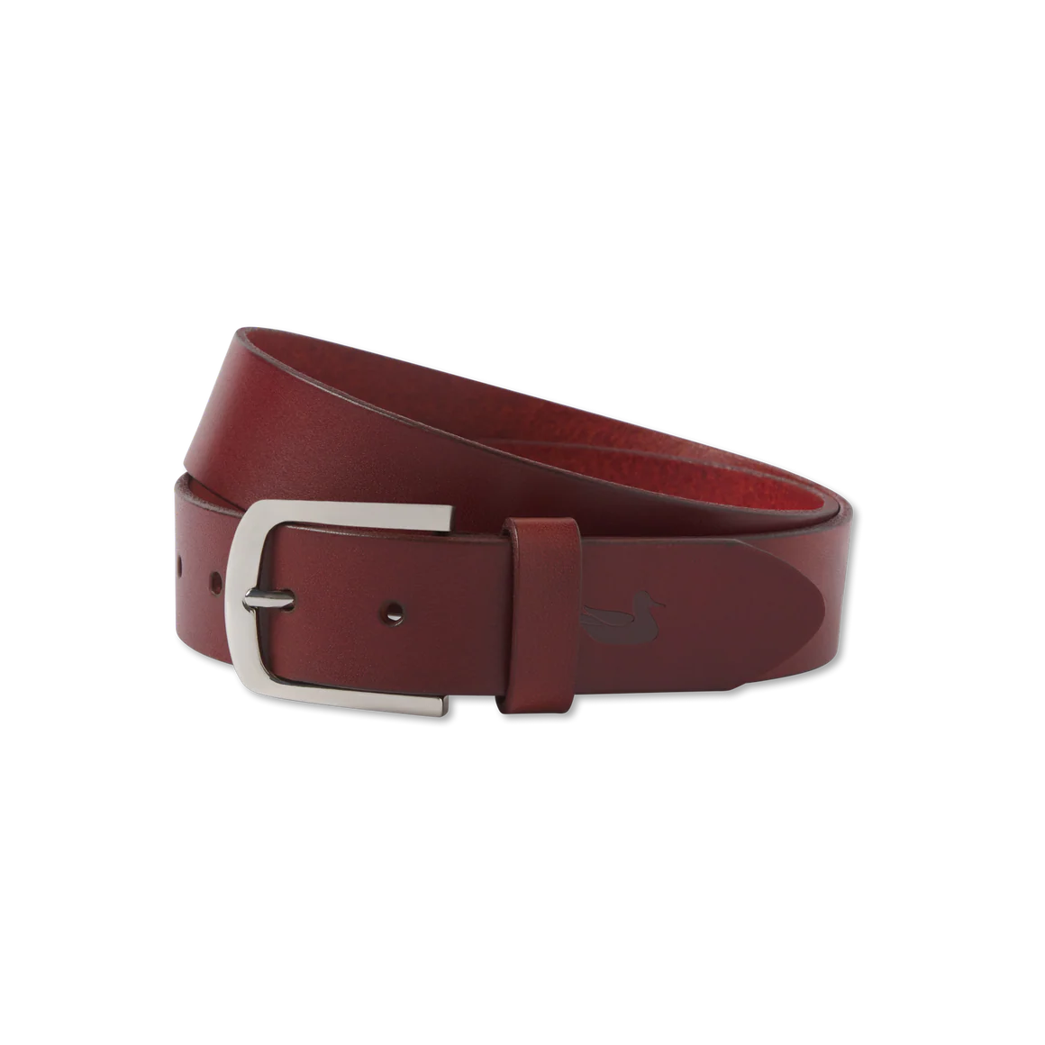 Stone Brown Stamped Belt