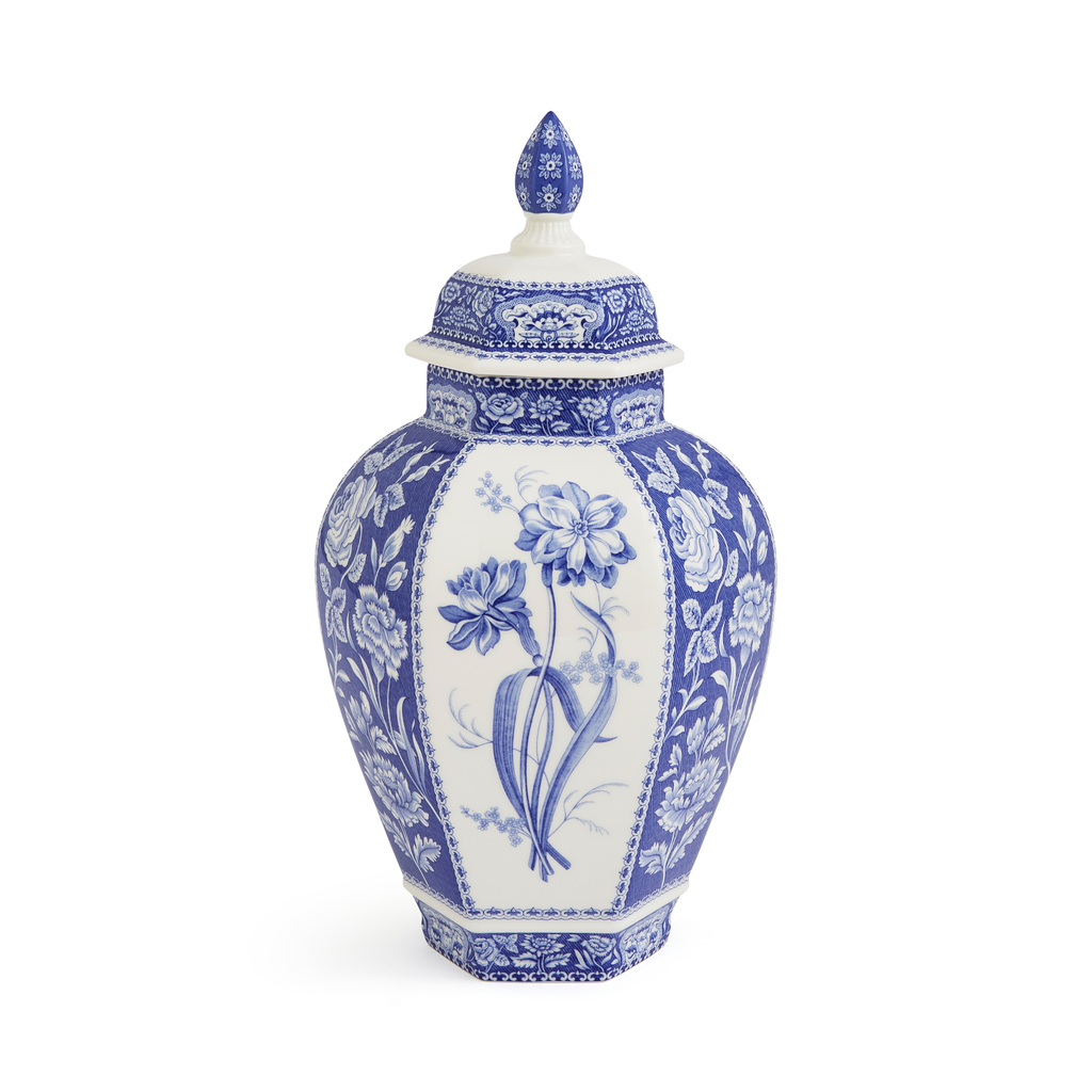 GINGER JAR 15.5" FLORAL