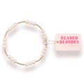 ILY Coastal Pearl Bracelet in Gold