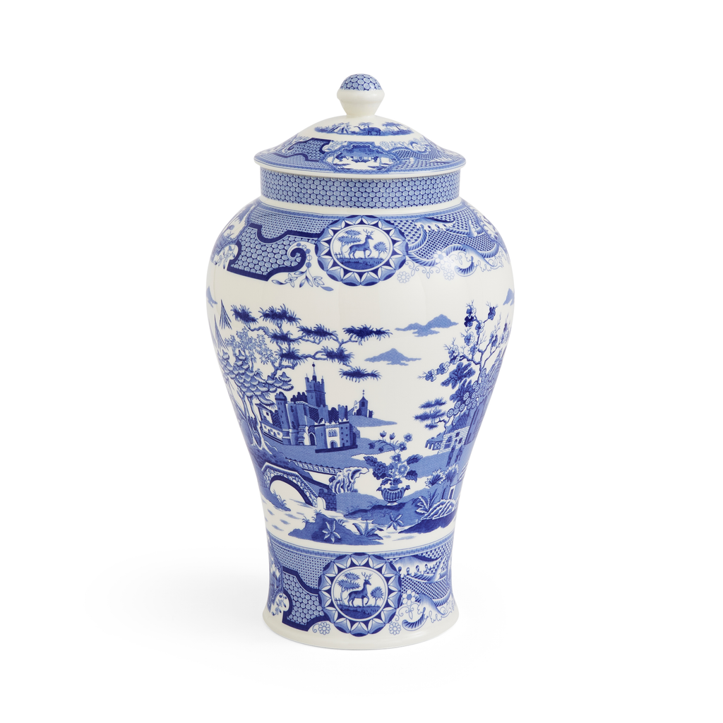 GINGER JAR 14.3" GOTHIC CASTLE