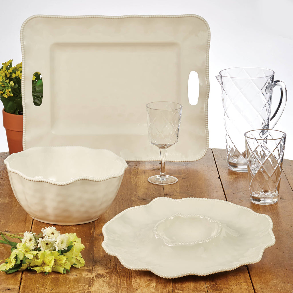 Rectangle Handles Platter - Melamine